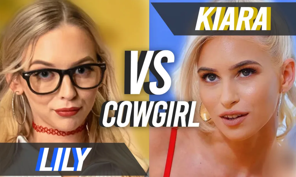 Lily Larimar & Kiara Cole in Cow Girl Compilation - 60FPS 5K VR Video