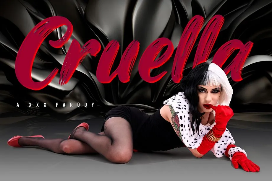 Anna De Ville as Cruella de Vil's Seductive 180° VR Cosplay Parody