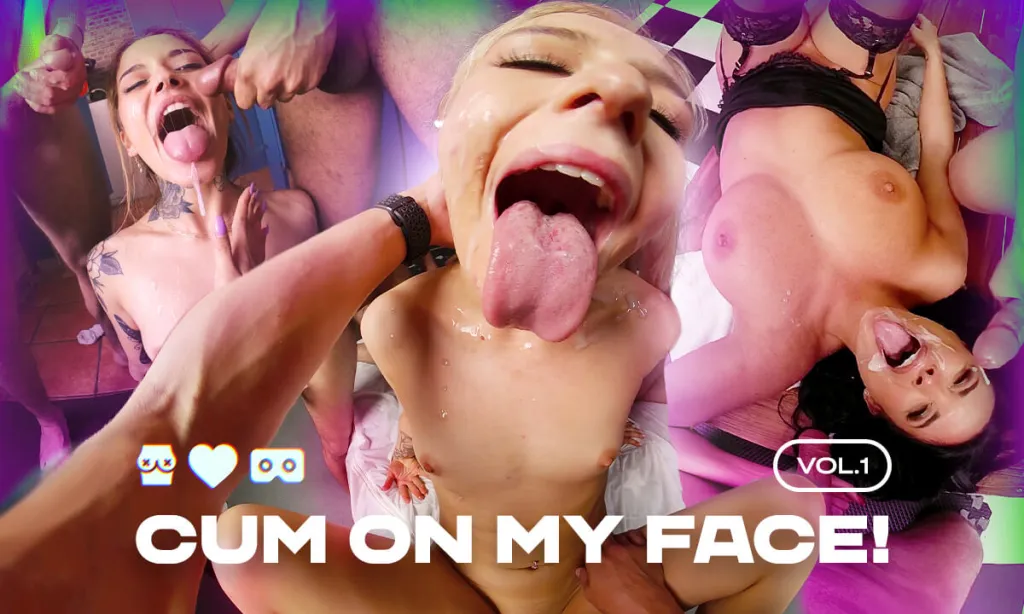 Avery Black, Lexi Lore, Blake Blossom - 3D Cum in Mouth Compilation (POV, 60 FPS, 4K)