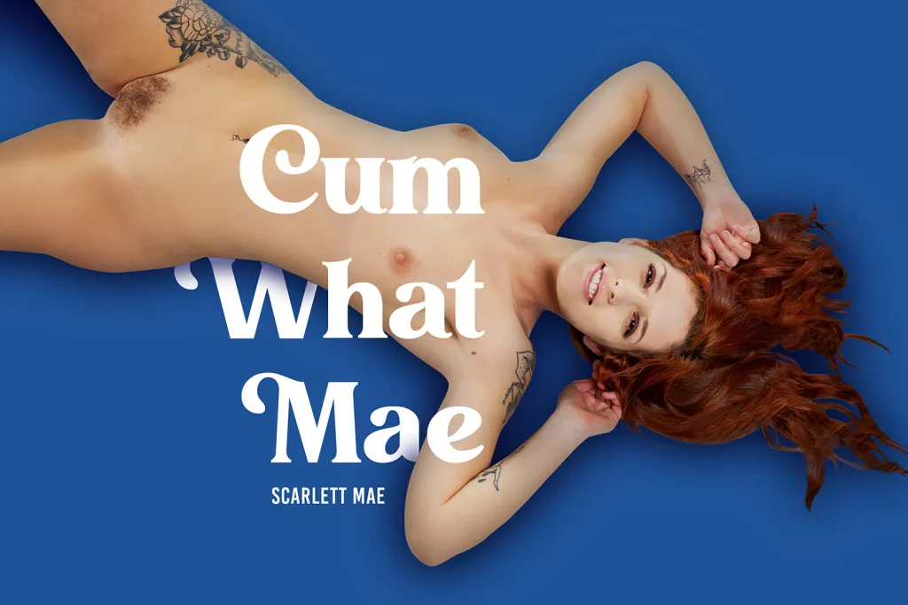 Scarlett Mae's Redhead Blowjobs: VR Bedroom Secrets