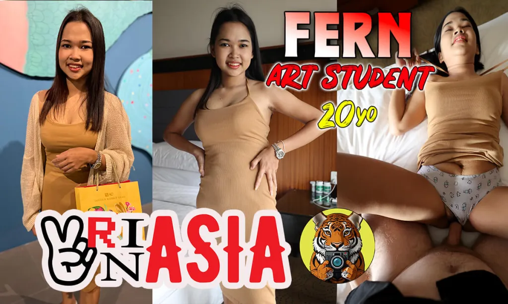 Fern JohnTronDiaries: Thai Artist's Reverse Cowgirl Experience in 4K