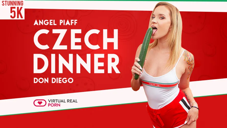 Angel Piaff's VR Blowjob Cooking Lesson