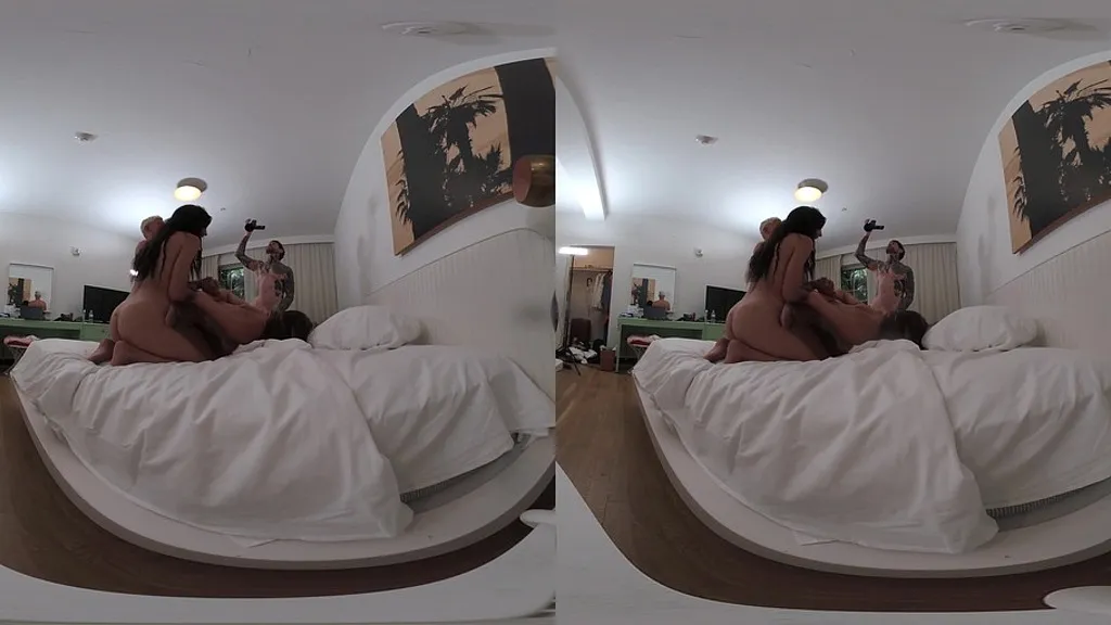Sofie Reyez, JC Wilds & Dan Lee: Rough 4-way Sex - HD POV Video