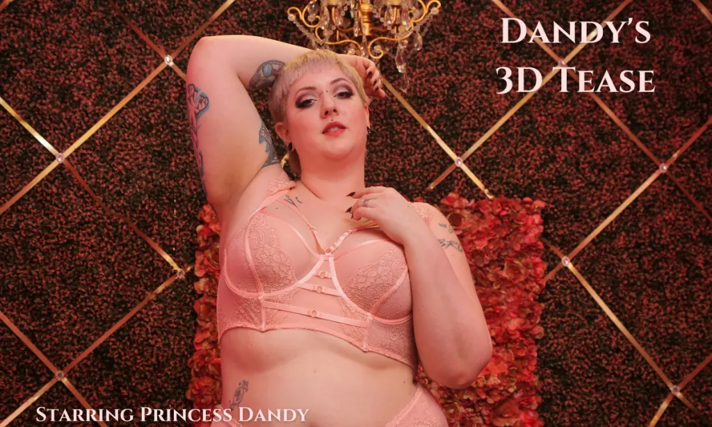 Princess Dandy's Solo Masturbation Session - Big Ass and Natural Tits - VR 180° HD