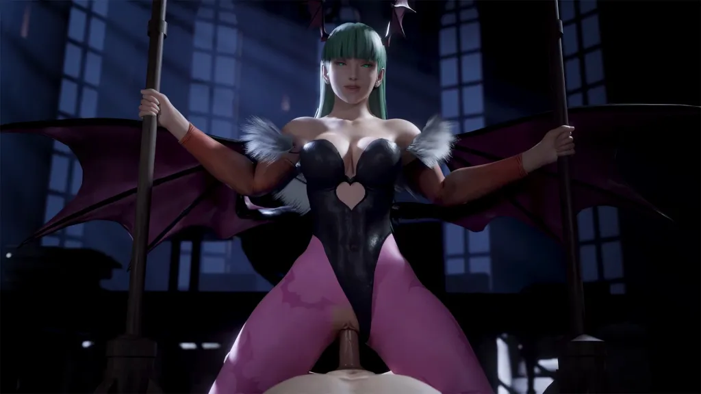 Morrigan Aensland's Animated COW Girl Experience - Binaural Sound, HD, 180° VR Note: "Morrigan Aensland's Animated COW Girl Experience" fits within 60 characters, but you can expand it if needed while still adhering to the rules and the given information.