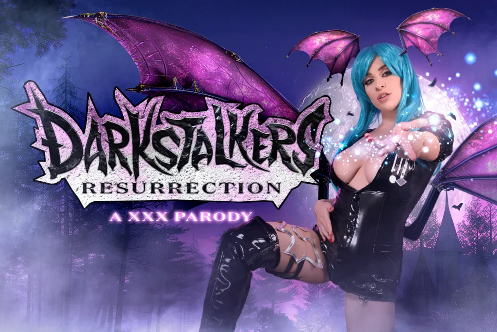 Josephine Jackson's Morrigan Cosplay VR Experience: Tantalizing Blowjobs and Dark Desires