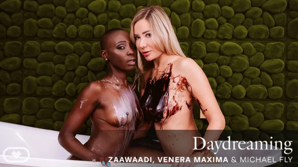 Venera Maxima and Real Zaawaadi's Scintillating Threesome - Blowjob, Doggy Style, Missionary