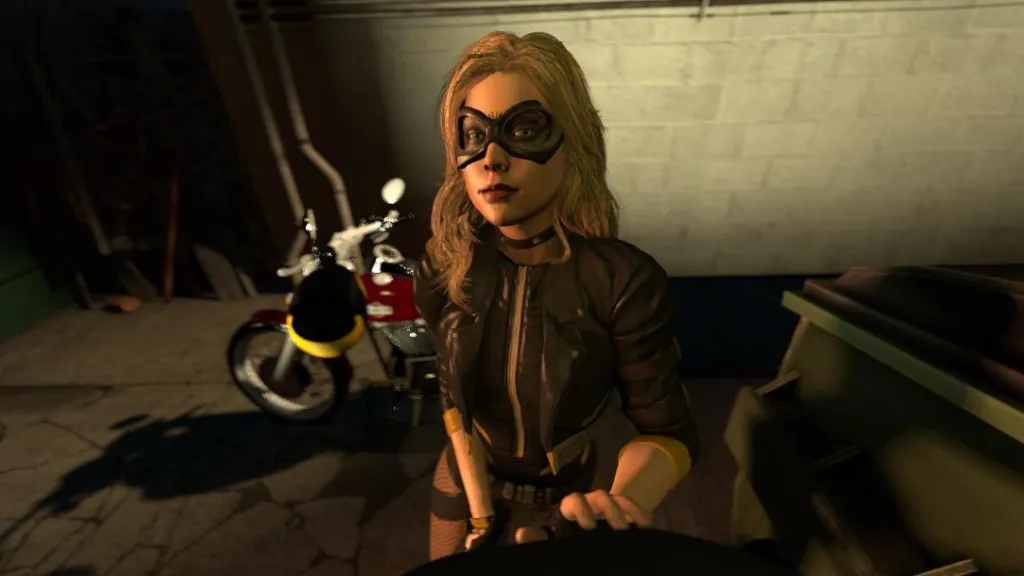 Black Canary in Alleyway: Scandalous VR Hentai Blowjob with Crime Lord (60 FPS, HD)