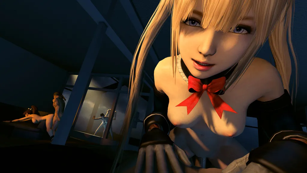 Marie Rose, Mai Shiranui, Kokoro in VR Cow Girl Hentai Animation by Spizder and Laarel - HD 60FPS VR Porn