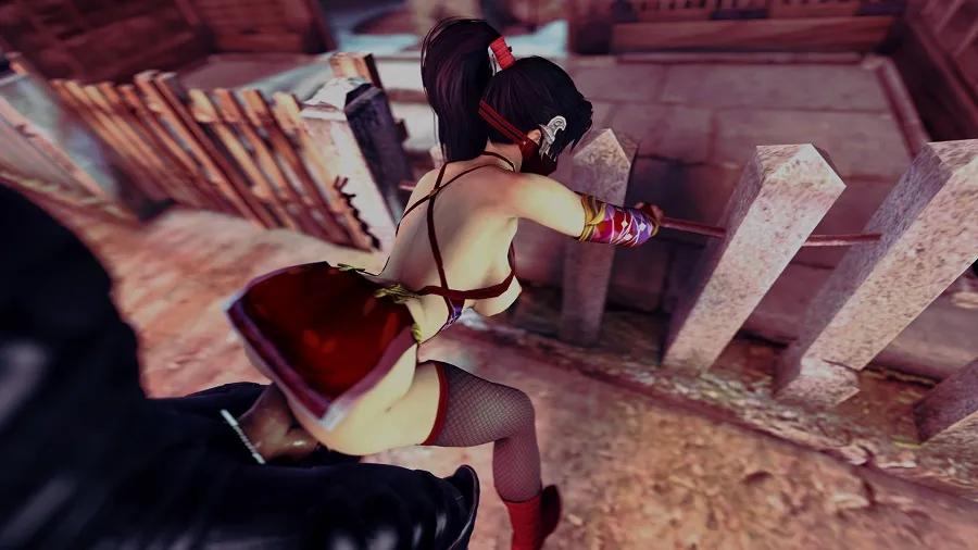 Momiji in VR Doggy Style POV Animation by Blueberg