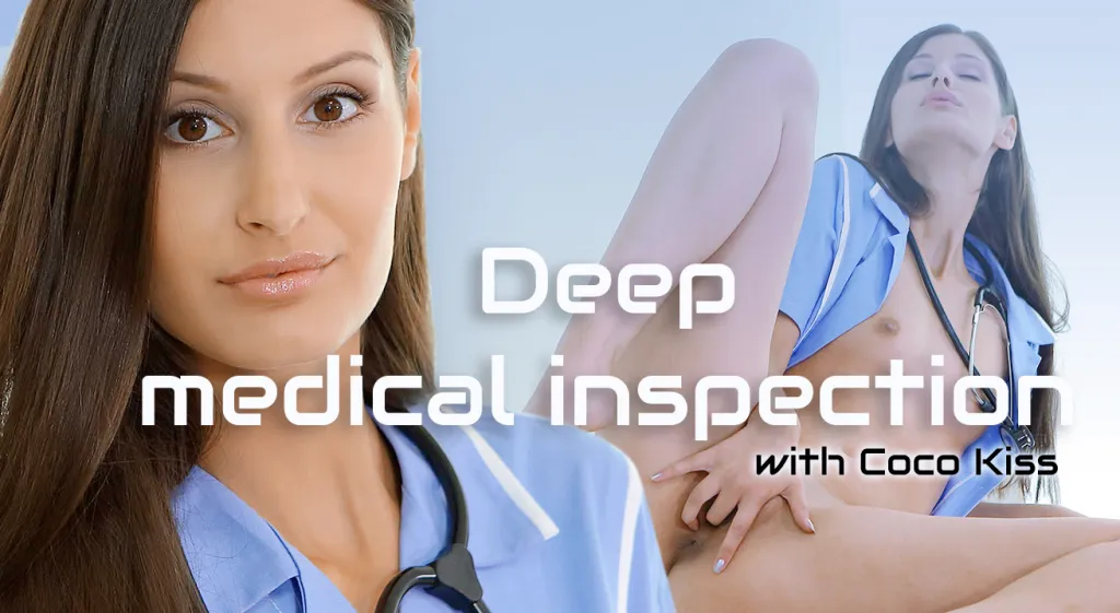 Coco Kiss: Brown-Eyed Nurse's Solo Fingering Session in HD