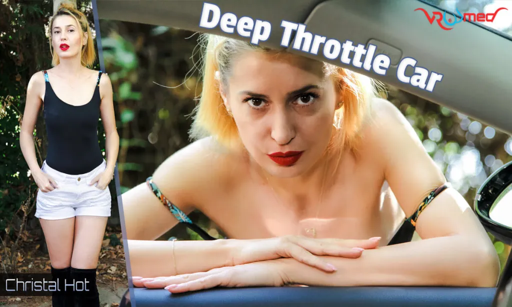 Christal Hot's Cum in Mouth Tattoo Session - POV 180° 3D Video