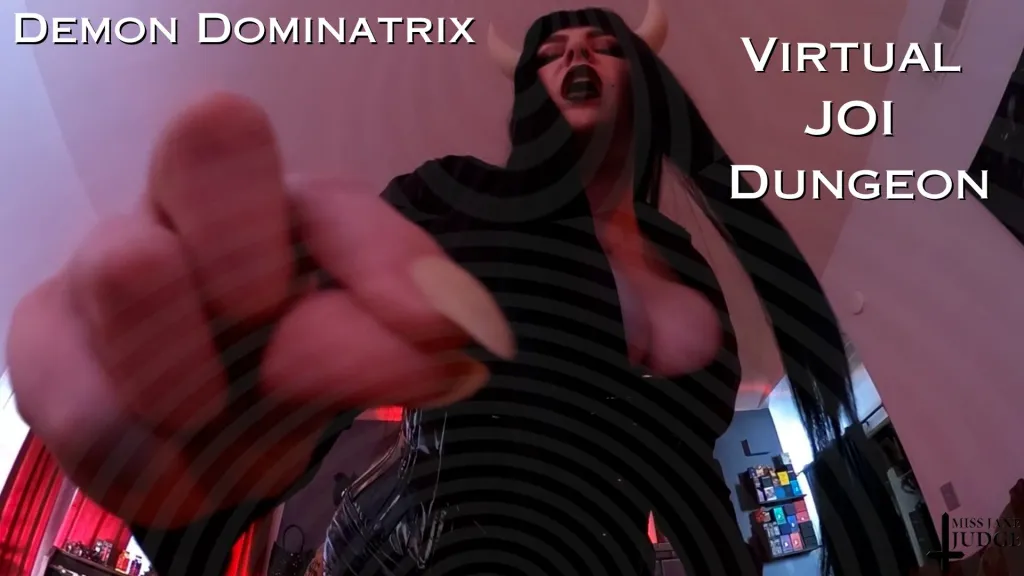 Jane Judge's VR 360 Degree Solo Masturbation Session with Dildo and High Heels