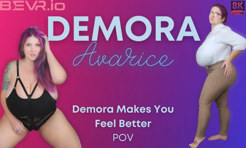 Masturbation with Demora Avarice: Solo VR Experience - HD, 60 FPS, Big Boobs