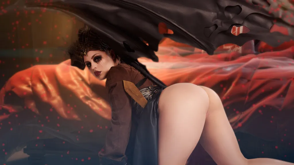Anna Claire Clouds as Lilith's Hot & Seductive Blowjob - Diablo IV Parody (VR, HD, 60 FPS)
