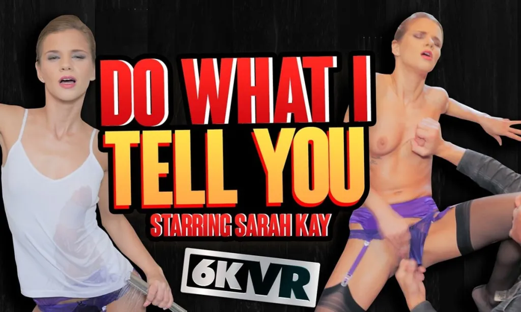 Sara Kay: 180° Cow Girl & Reverse Cow Girl in 4K, Long Golden Hair