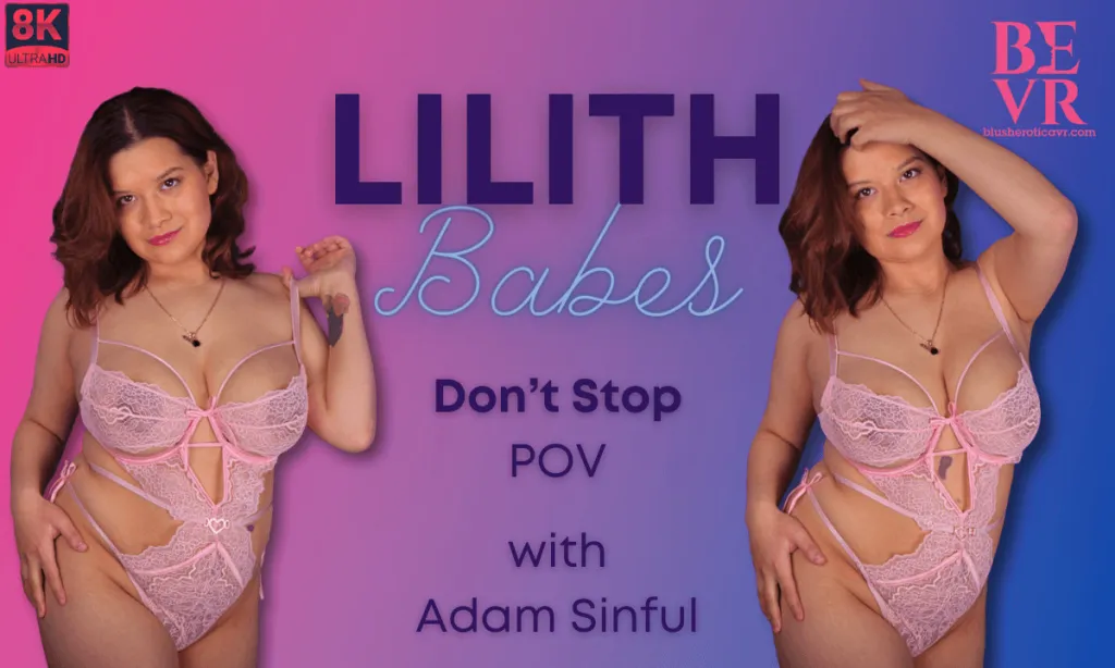 Lilith Babes & Adam Sinful - MILF Cow Girl & Reverse Cow Girl (VR 180°, 60 FPS)