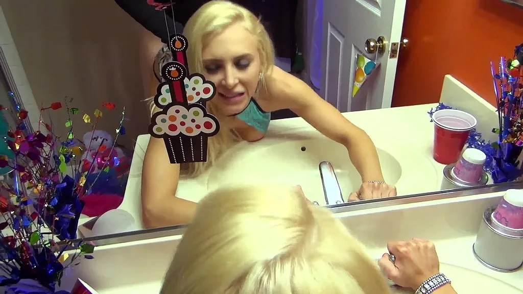 Alix Lynx and Mike's Intense Bathroom Encounter: HD POV Deep Throat, Anal, and Rough Doggystyle
