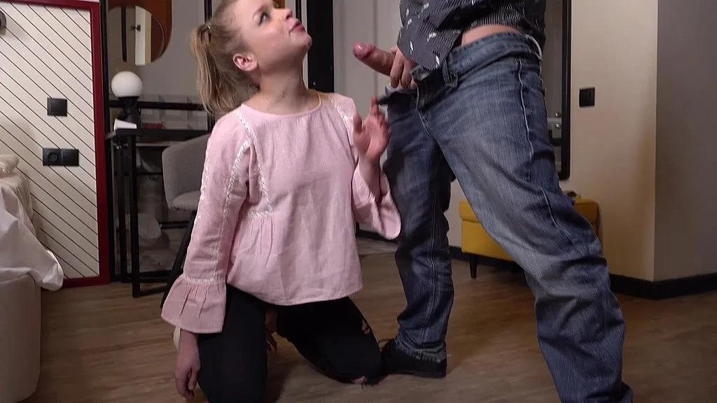 Calibri and Mr. Anderson in a Rough Russian Blowjob, Anal, and Ass to Mouth HD Video