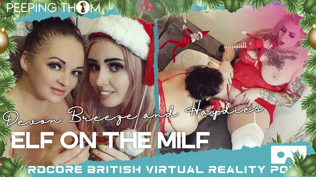 Devon Breeze and Haydies - Fingering in Stockings and High Heels (HD, VR)