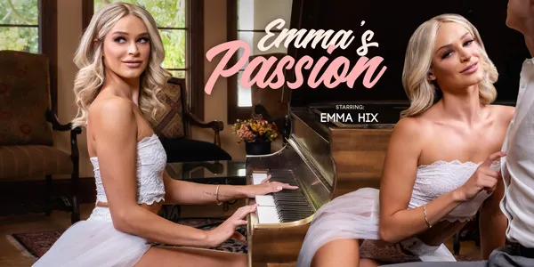 Emma Hix's Passionate VR Sex: Blonde Beauty in 4K UHD & 6K Ultra HD