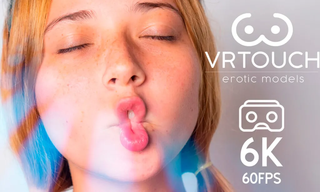 Melanie VR TOUCH - Blonde Teen's Massage & Cow Girl 180° VR Video