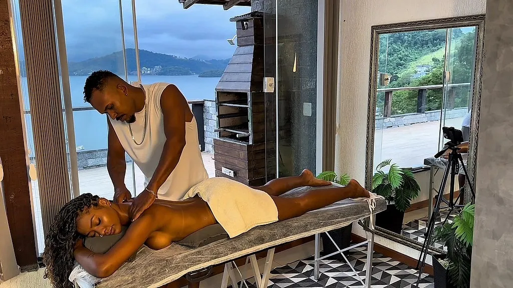HD: Intense Anal Massage Experience - BBC & Latina Model