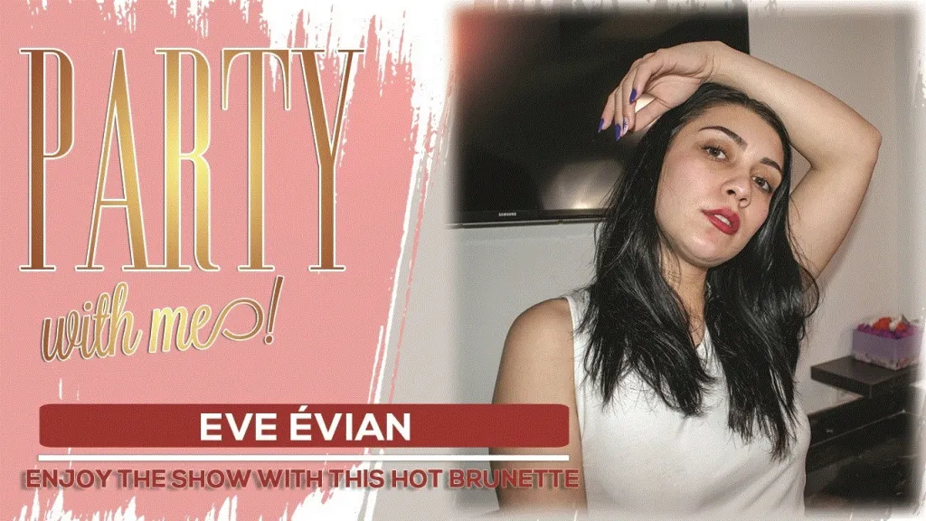 Eve Evian's Solo Fingering & Dildo Session in HD