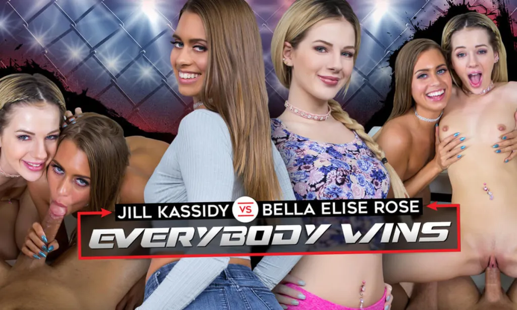 Jill Kassidy and Bella Elise Rose: Blonde Best Friends Compete in Sex Contest