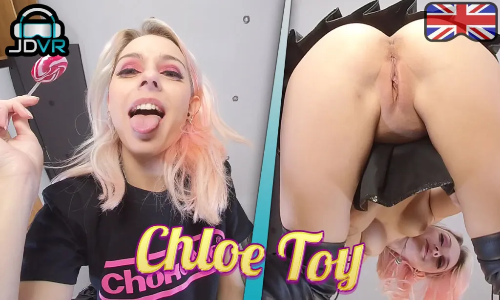 Chloe Toy's Immersive 180° Experience: 5K 180° VR Spit & Tease