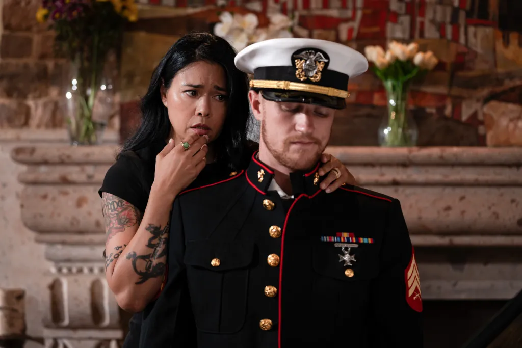 Dana Vespoli and Oliver Flynn in Military Roleplay: A MILF's Desperate Moment (HD)