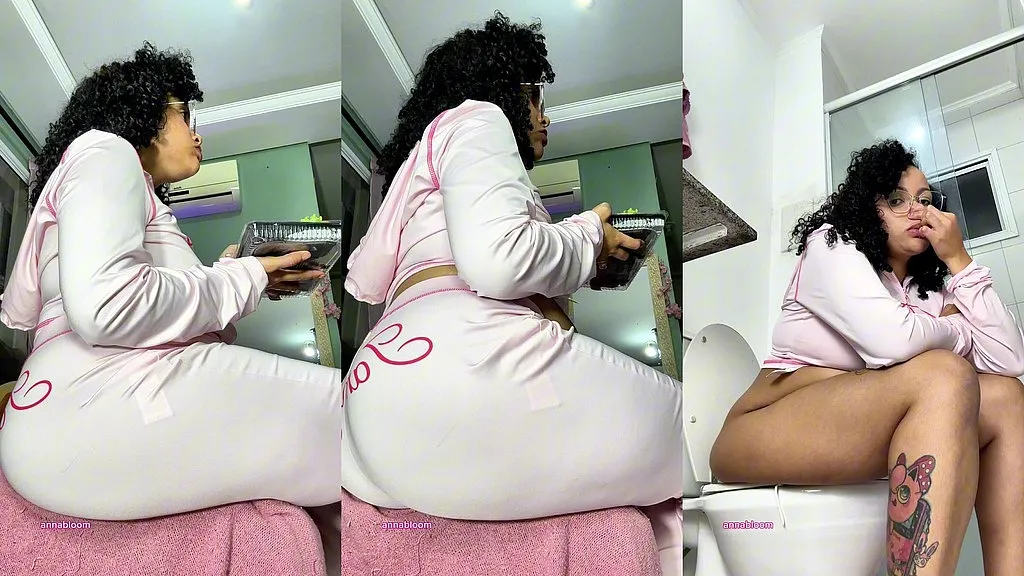 Big Ass Farts: bloated woman lets it all out in leggings (HD)