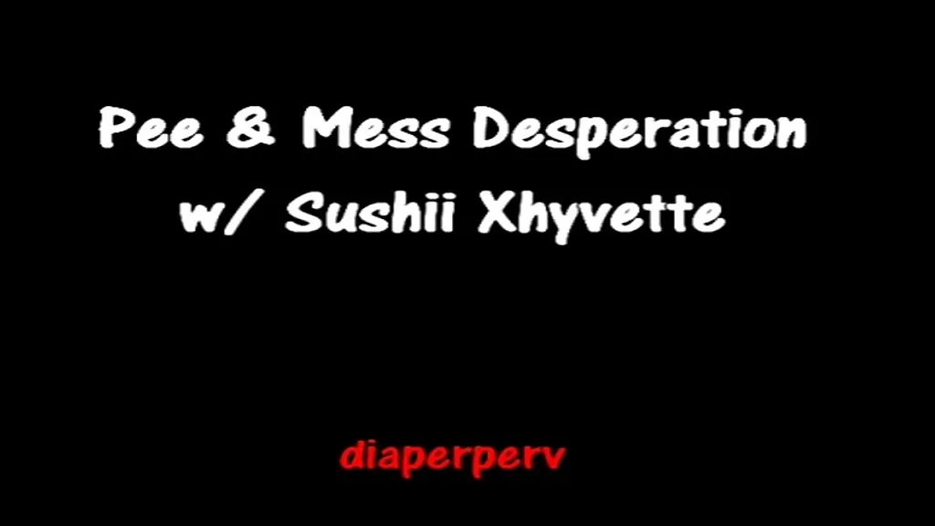 Sushii Xhyvette: Desperate to Pee in Hardcore Solo Scene