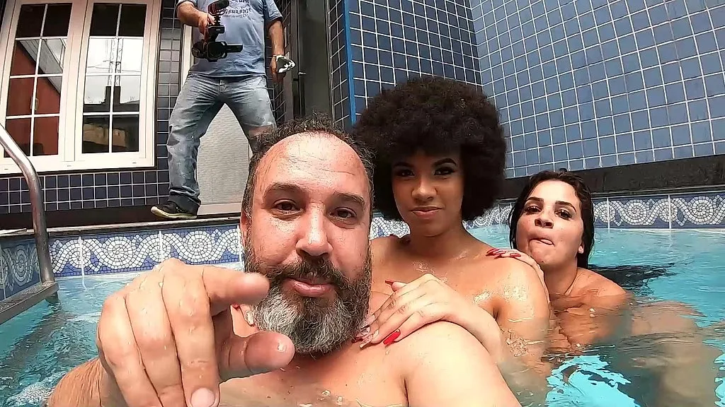 Gih Rocha, Cristine Castelary, Binho Ted - HD POV Anal & Blowjob with Latina Girls