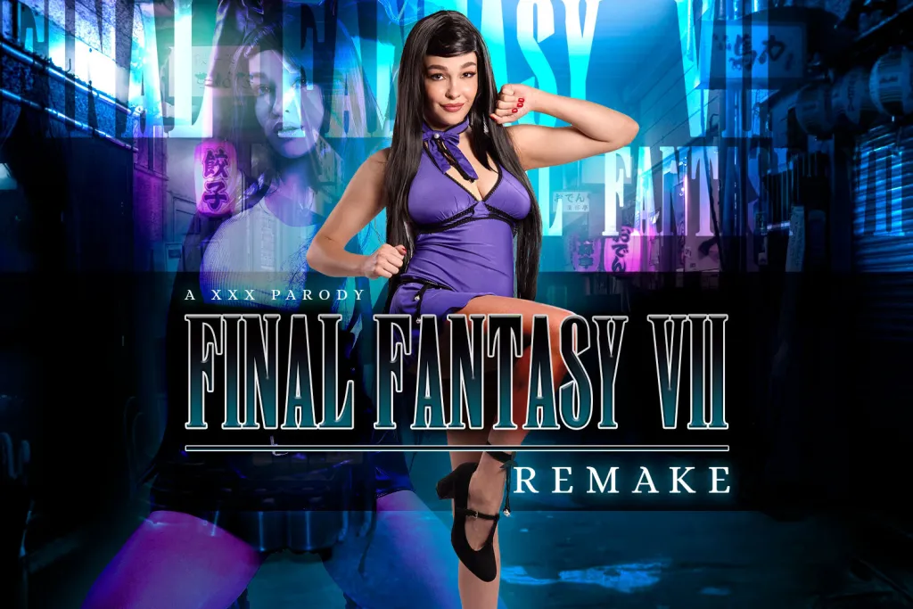 Rissa May's Cosplay Blowjob and Sex Scene with Tifa - Final Fantasy XXX