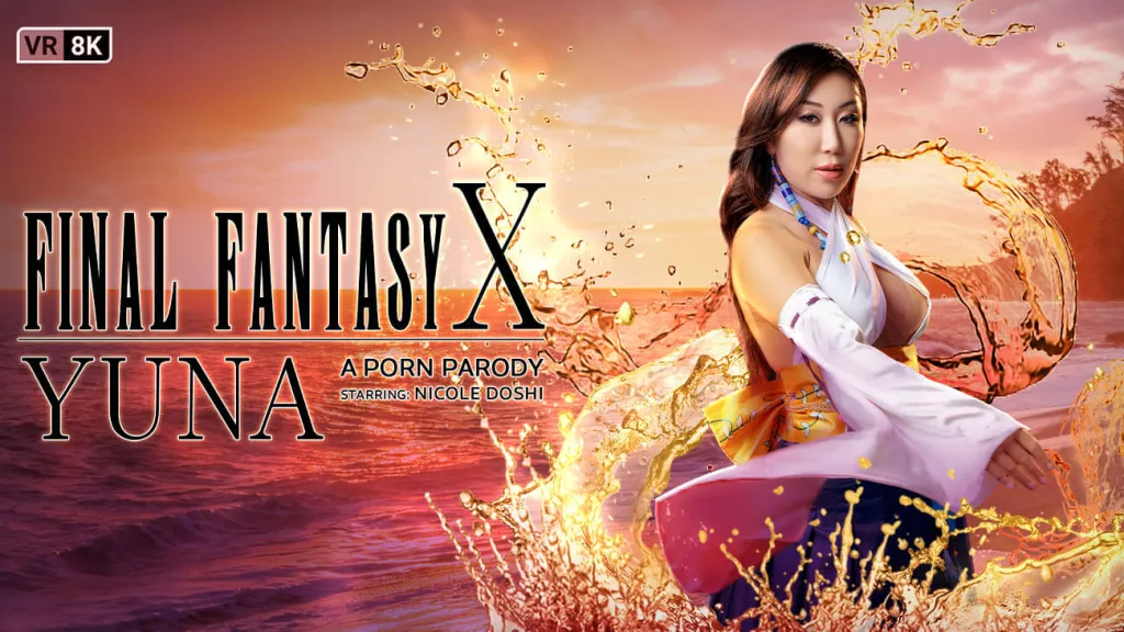 Nicole Doshi's Final Fantasy X: Yuna's VR Massage - Asian Cosplay Porn with POV, HD, and Binaural Sound