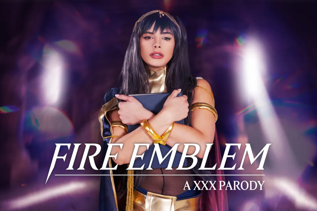 Violet Starr in Fire Emblem Parody: Tharja's Seductive 180° VR Blowjob