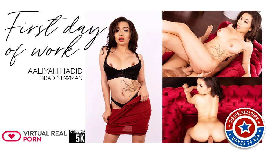 Aaliyah Hadid's Anal Sex Scene in VR