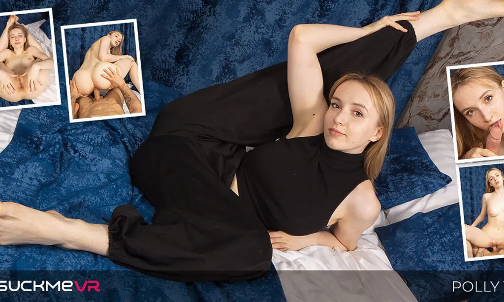 Polly Yangs: Flexible Blonde in Footjob and Cowgirl Action