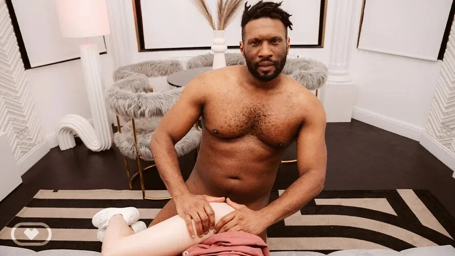 Kaira Love's VR Masturbation Session: Interracial Pussy Licking and Sex in 3D