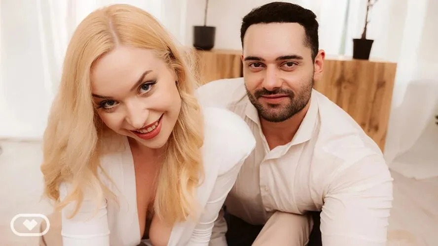 Sirena Milano, Vera Jarw in a Sensual Threesome: Masturbation, Blonde, Doggy Style