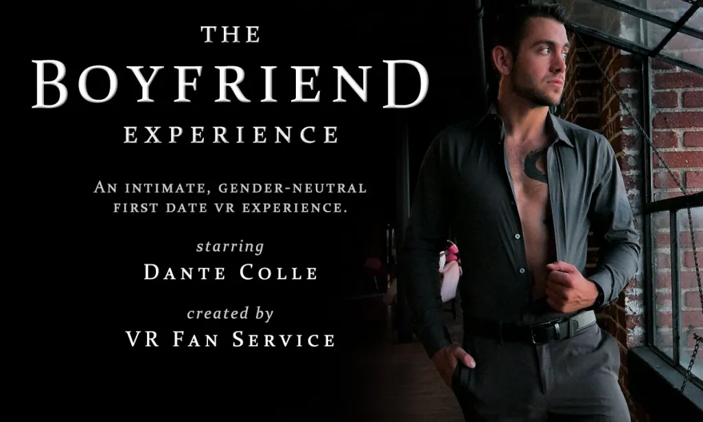 Dante Colle's Solo Tattoo Masturbation - HD 180° VR Experience