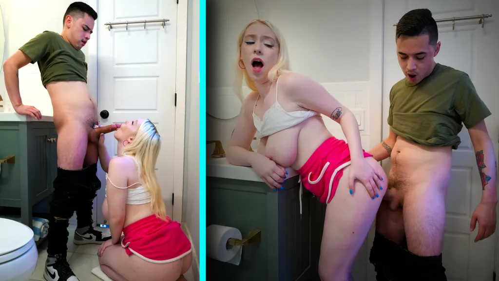 Gigi Sweets & Juan Loco - Forbidden Step Siblings Sex: Deep Throat, Cowgirl, Facial