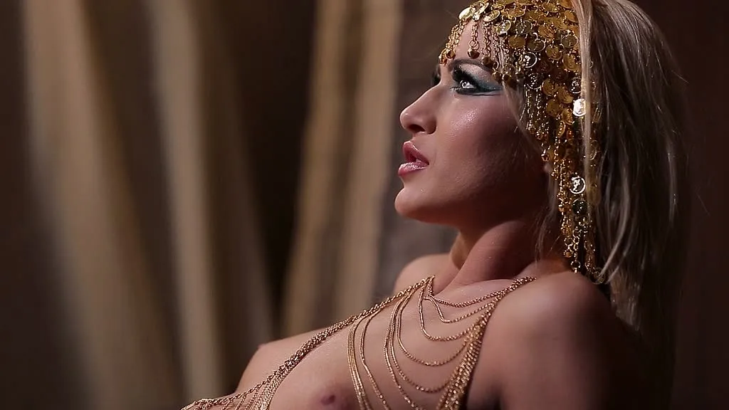Cherry Kiss & Matt Bird: Egyptian Pharoah's Tamed Slave - HD (Anal, Deep Throat, Blonde)