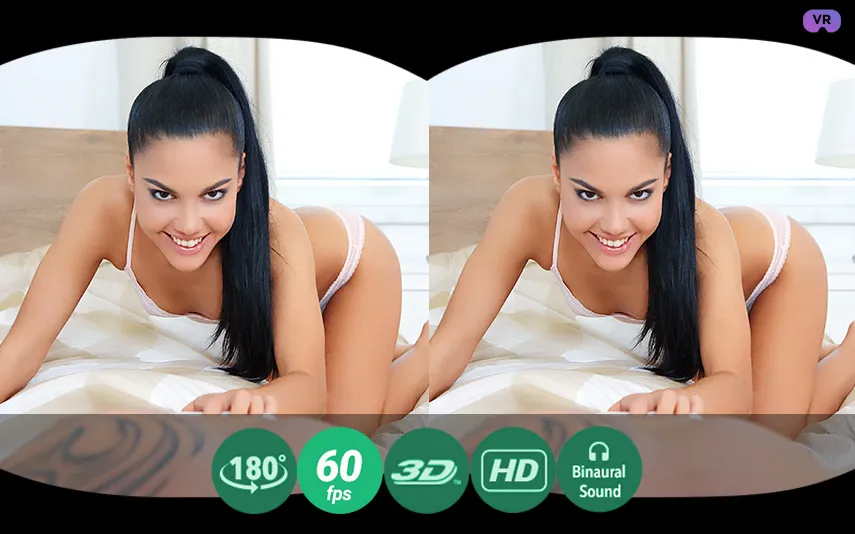 Apolonia's Brunette Blowjob: Immersive VR Experience
