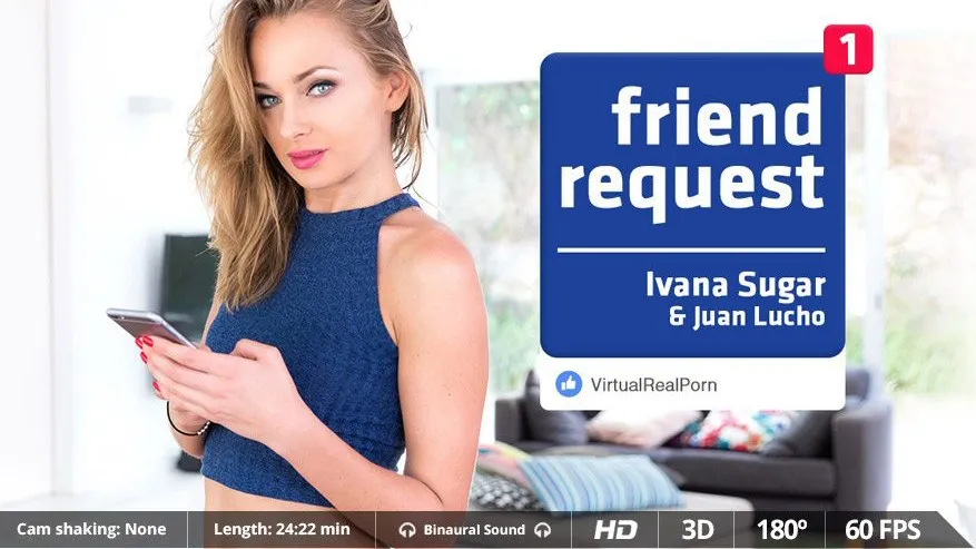 Ivana Sugar and Juan Lucho's Intimate VR Experience: Blonde Bombshell Blowjob & Cowgirl Scene
