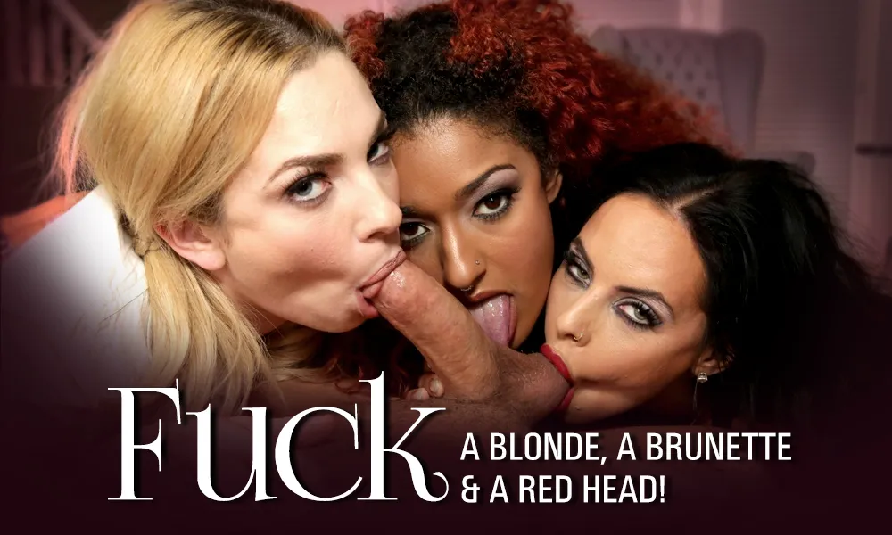 Brandy Aniston, Daisy Ducati, Dahlia Sky in Triple X BlowjobScene - HD, VR, POV