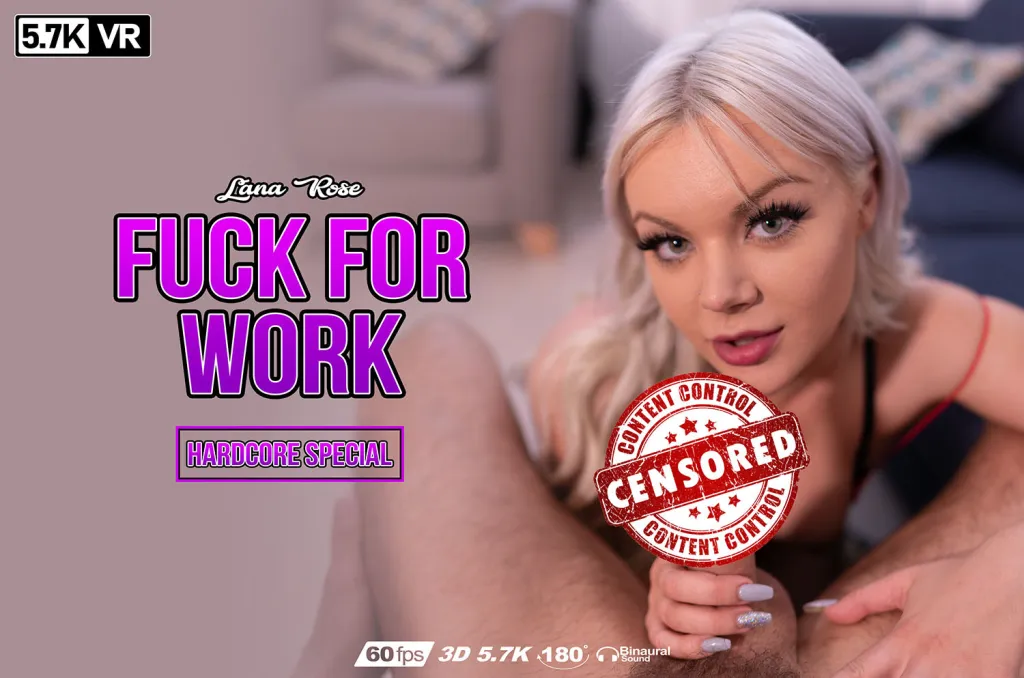 Lana Rose's POV Blowjob in Stockings and High Heels - HD Video