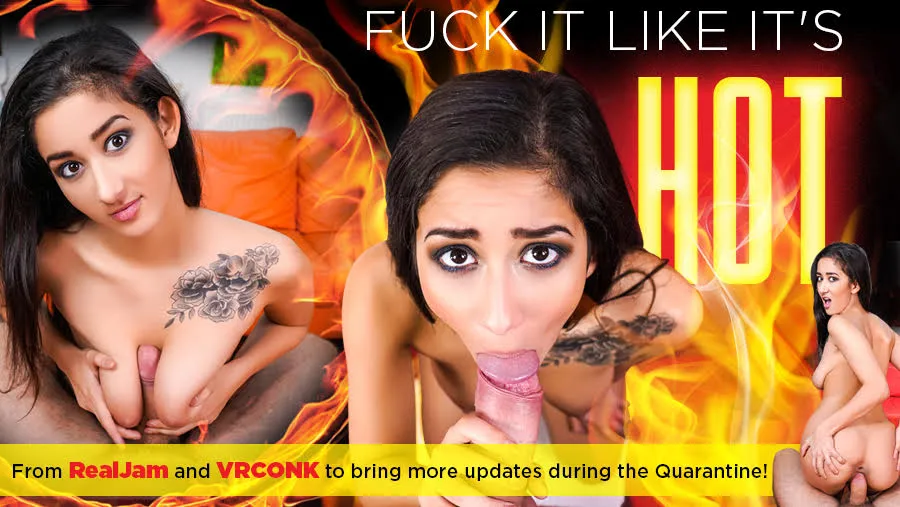 Darcia Lee's Brunette Brunches & Fingering in VR