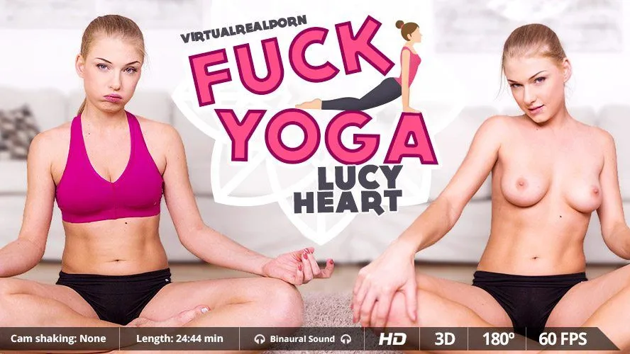 Lucy Heart's Stress-Relieving Solo Masturbation Session in VR